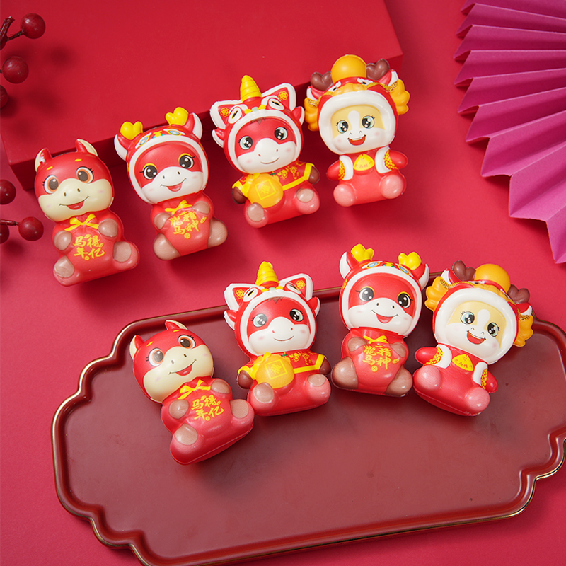 XY2026新年马年捏捏乐玩具玩偶可爱创意元旦小礼品儿童幼儿园礼物