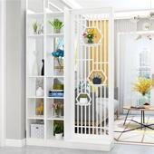 入口柜隔断网红现代客厅入口无障碍豪华风格 入口酒柜简易储物架对