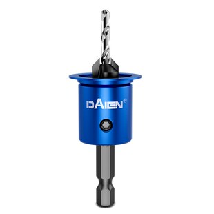 木工沉孔钻头六角柄带限位开孔器二合一沉头成孔打自攻螺丝麻花钻