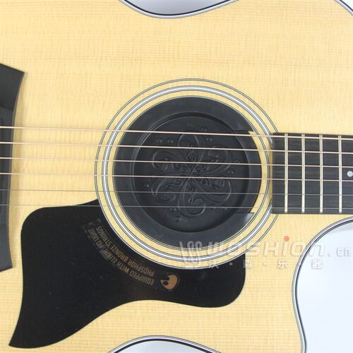 WOSHION沃森 吉他防啸叫防回授闷音消音盖 弱音器 电箱吉他音孔盖