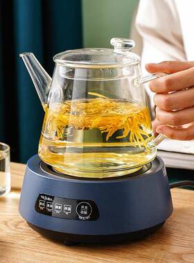 莱雅多能养功生特壶高硼硅全玻璃用全自CL70动加家热保温花茶壶煮