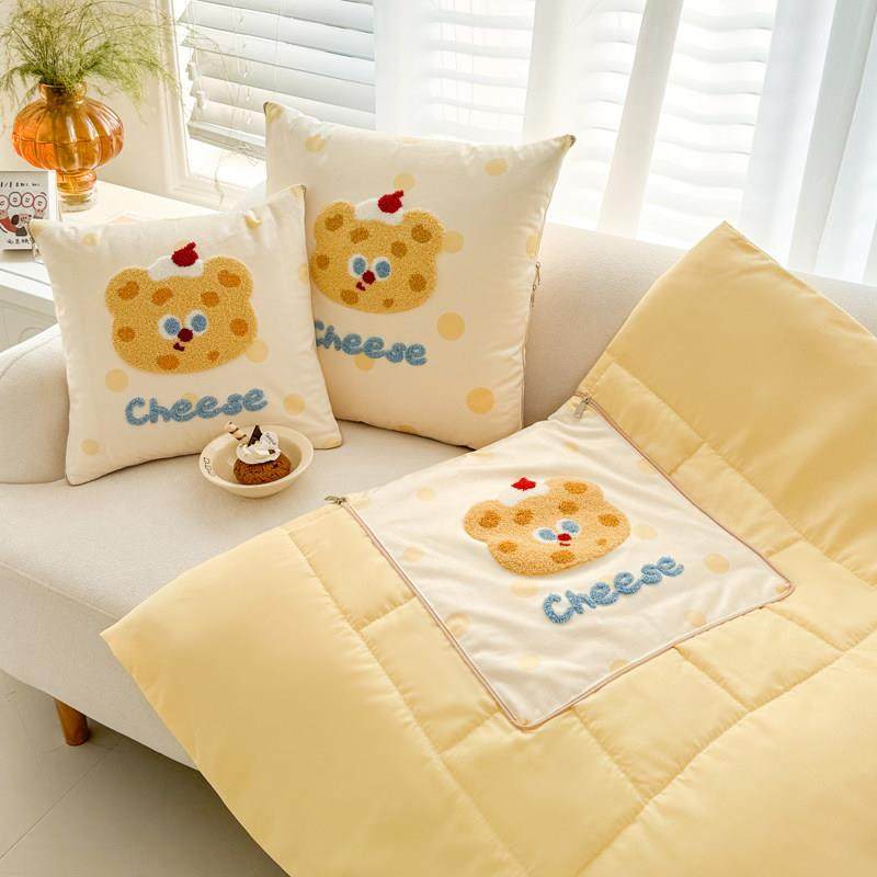 新款儿童MAC儿枕园抱被子两用沙发靠垫毯办幼公被室学生宿舍空调,居家布艺,抱枕被,淘宝优惠券,粉丝福利购,淘宝优惠卷