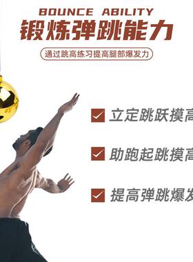 摸器杆架青少年篮测球体可器调弹跳训TS2201练儿童长高纵高向跳高