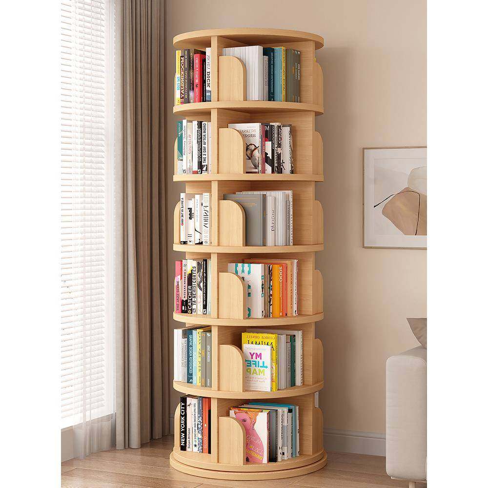 全实木童旋转书架落地儿物置架实木旋转简易宝宝绘本收多纳书柜家,住宅家具,书架,淘宝优惠券,粉丝福利购,淘宝优惠卷