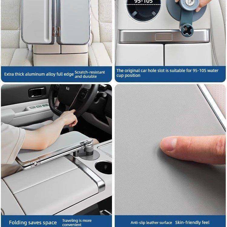 问m9m8m7m5通用车载浮小桌便板携悬式餐97230桌板前排副驾驶旋界