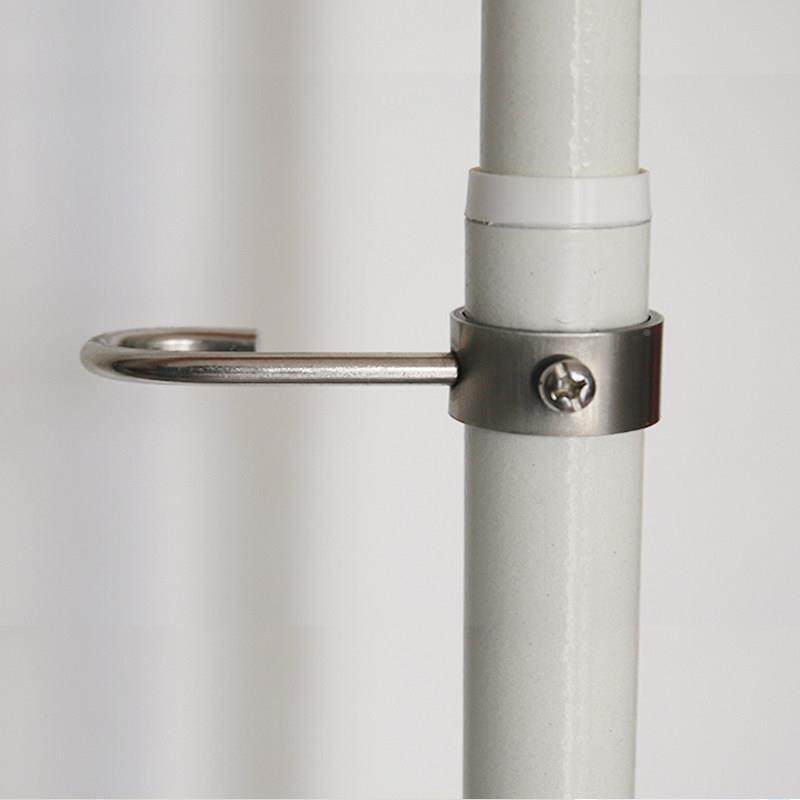 圆蚊帐支027架吊顶帐篷圆顶床幔半天地杆粘顶天地架子不贴免立打