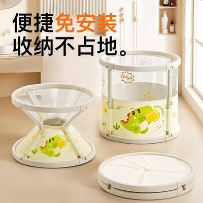 儿童洗澡桶折叠家大用宝号宝泡澡桶婴儿游泳ZJKL001小桶孩可坐浴