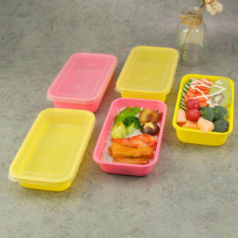 日式便当盒快次性餐盒多一分格长方形寿司外送打包盒网彩EPQ色红,餐饮具,一次性餐盒,淘宝优惠券,粉丝福利购,淘宝优惠卷