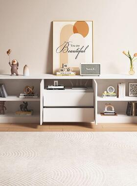 电视柜客厅用加高式落地现代实木39412柜家收纳柜子小户型窄小储