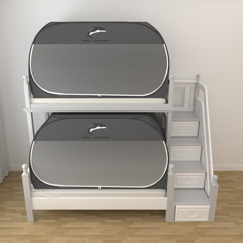 蚊帐床帘一体式遮光蒙古包免安装学生宿舍用上下铺室内帐篷子母床