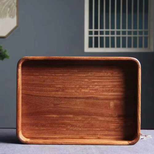 红木茶托b盘 缅花全独板茶托盘 榫卯结构都承盘 茶盘承文盘