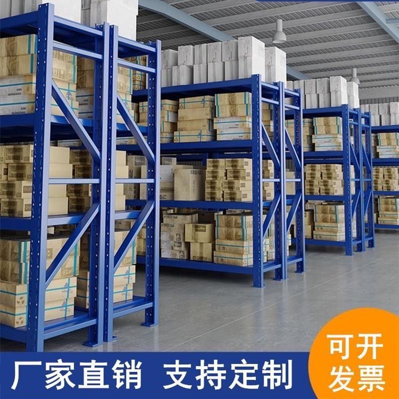 仓库仓储货架家用库房轻型中型储物架置物架多层展示架