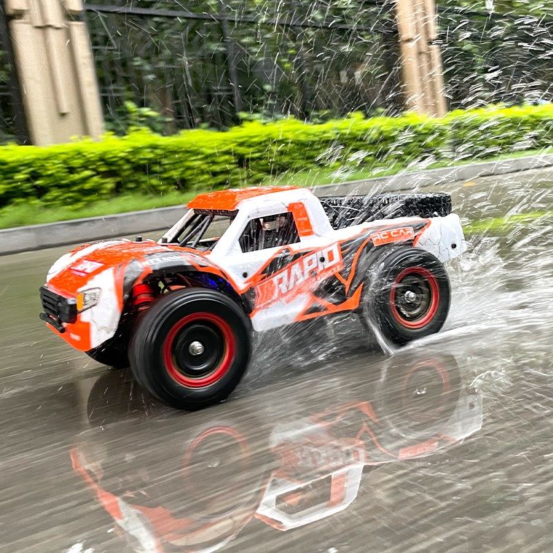 无刷防水版高速遥控车漂移rc专业成人四驱大马力男孩玩具赛车短卡