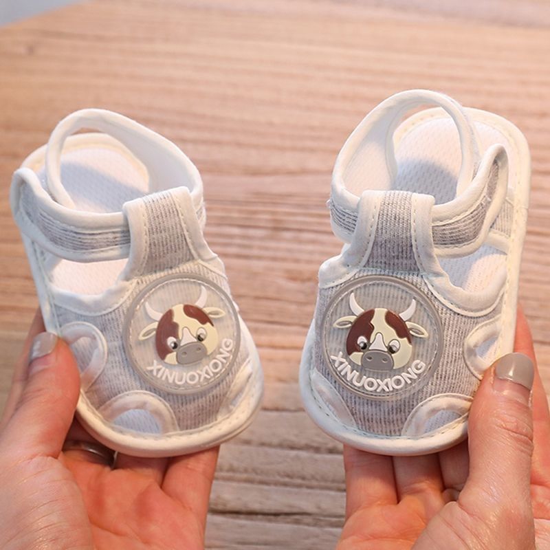 幼儿学步鞋棉布鞋凉鞋0-12个月男女牛筋软底魔术贴卡通手工步前鞋,童鞋/婴儿鞋/亲子鞋,凉鞋,淘宝优惠券,粉丝福利购,淘宝优惠卷