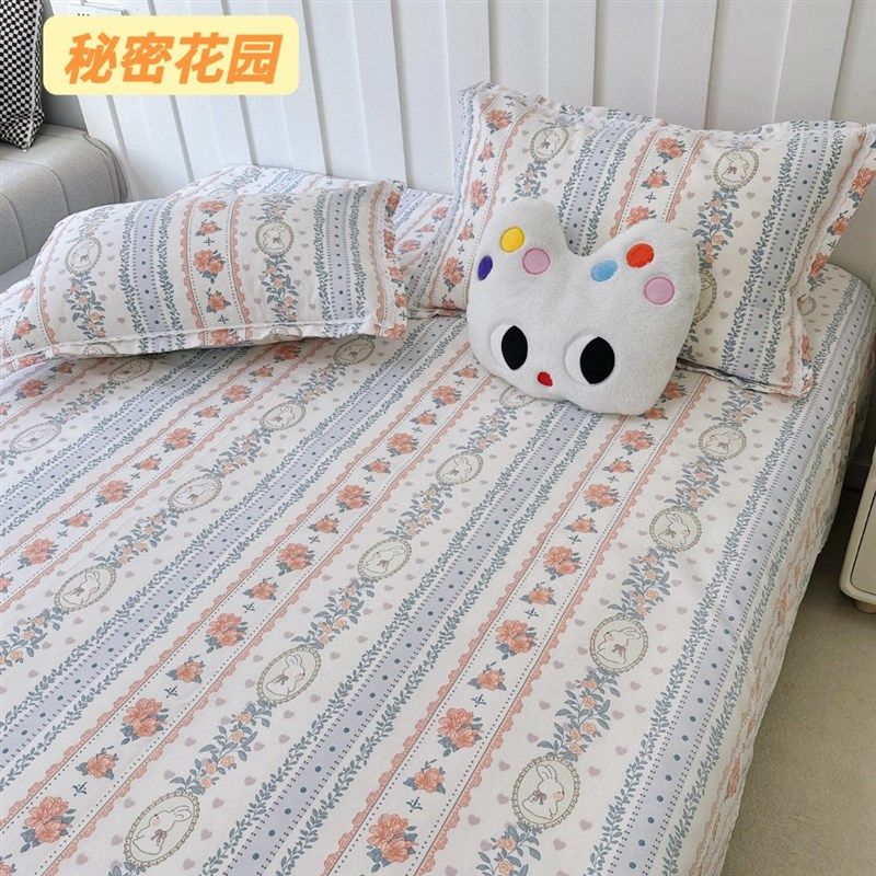 夏季甄选  原棉细纱老粗布三件套(花边款),床上用品,床单,淘宝优惠券,粉丝福利购,淘宝优惠卷