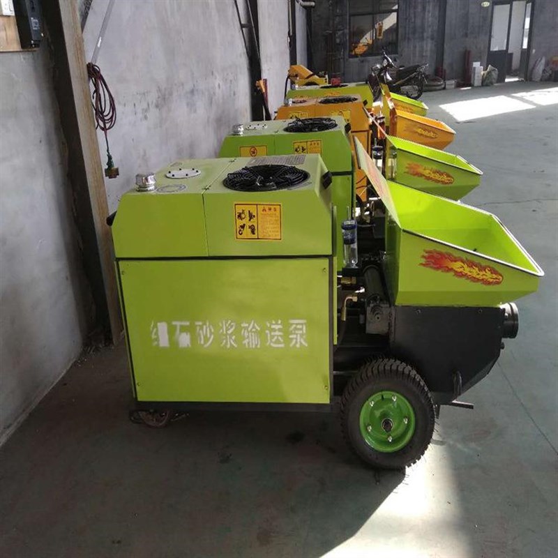 柴油版细石混凝土输送泵二次构造柱泵小型商砼地泵浇筑泵