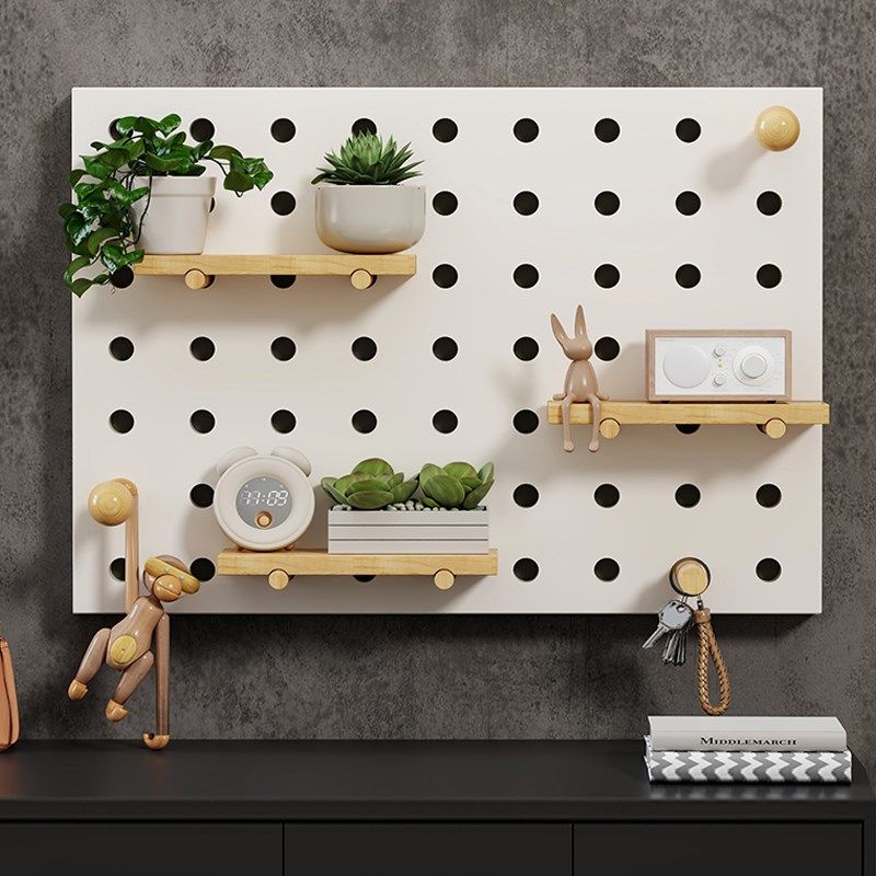 电表箱装饰画遮挡客厅洞洞板置物架强弱电闸配电箱多媒体盒壁挂画