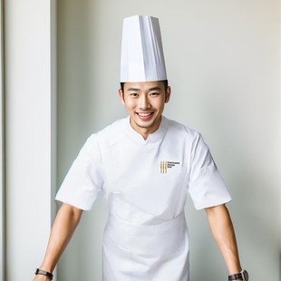 厨师工作服秋冬黑珍珠餐厅高档商务会所员工餐饮酒店工作服掌勺人