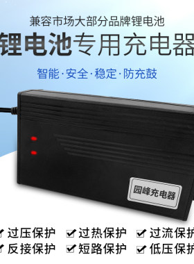 串电动车元聚合物锂离电池充电器伏安