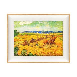 挂墙画框白边相框数字油画外框现代木纹发泡水彩素描画框