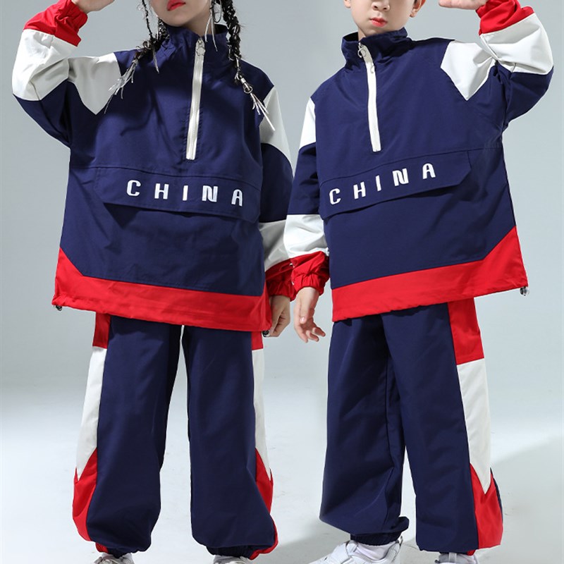 小学生秋季运动会方阵服装开幕式班服幼儿园服儿童啦啦操街舞潮服