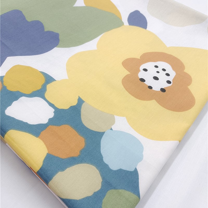 田园碎花纯棉加密床单单价春夏100%全棉单双人被套1.5米1.8m被罩