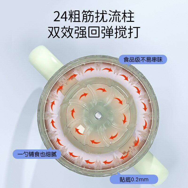 小南瓜辅食机婴儿多功能料理机宝宝打泥米糊研磨器搅拌机小型