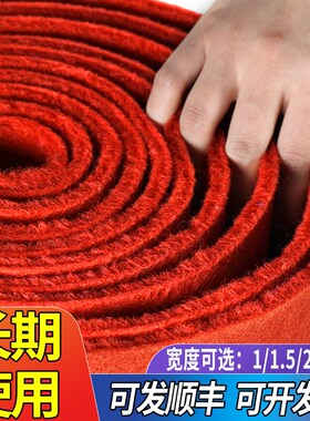舞台红色地毯加厚防滑迎宾家用结婚长期满铺商用开业店铺门口楼梯