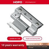 Hopo铝合金开窗门窗C槽折叠式 开窗中间铰炼铰炼阳台室内门窗铰炼A