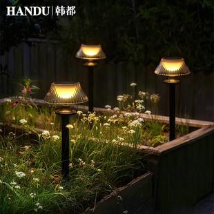 户外草坪灯太阳能草地插灯墅院子地灯院庭造景布置花园别景观灯