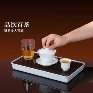 景德镇官方陶瓷盖碗茶杯中式家用茶具套装送长辈送礼高端礼盒装