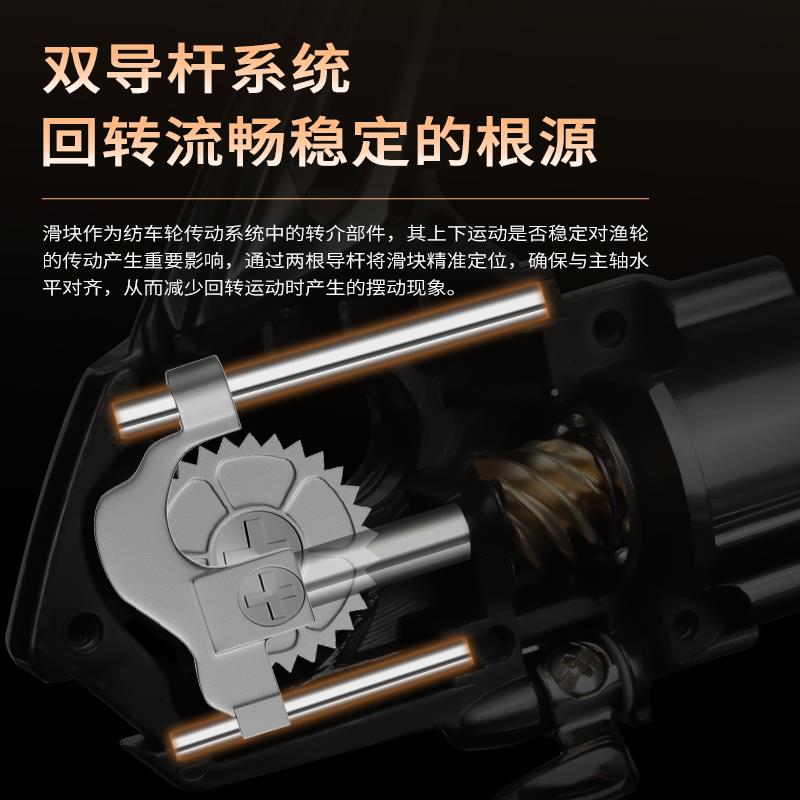 浅小精英版1000型微驹纺车物轮路亚马口斜口中线杯微jyl抛鱼线轮