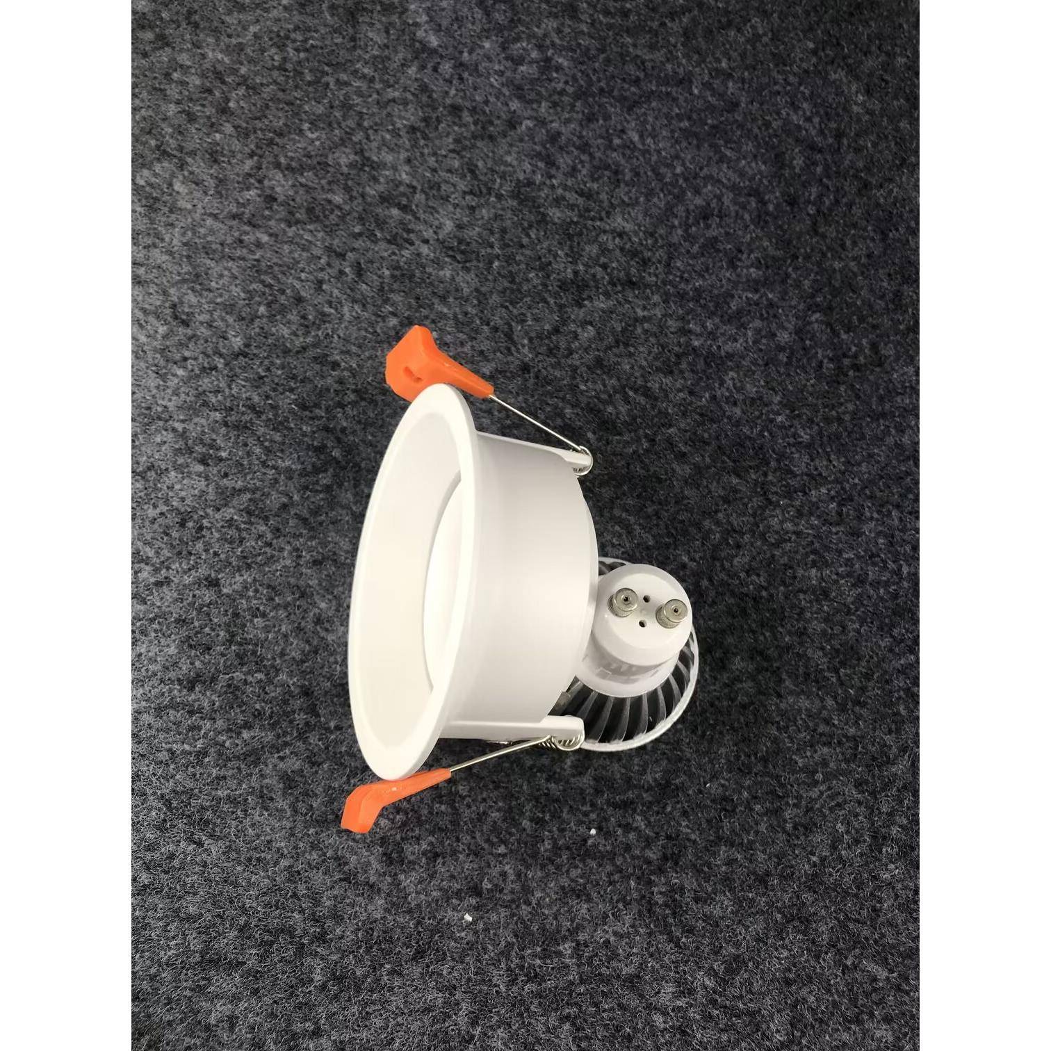 喇叭可摇前置款GU10MR16灯架GU5.3灯杯外壳灯罩灯架百变模组面环