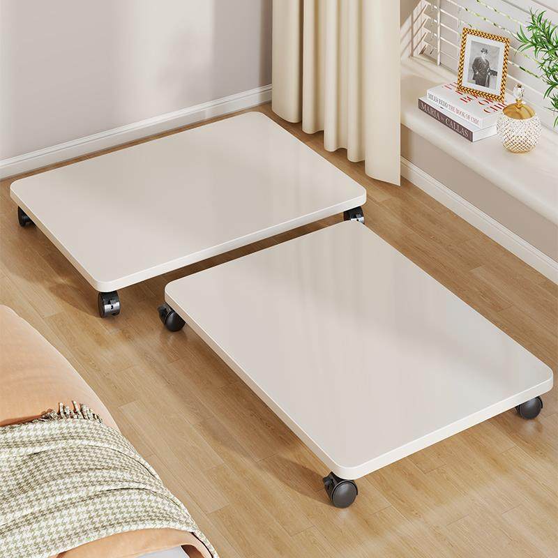 底架收纳箱托盘花架底座可移动整理箱主机万向轮托架带置物架滑轮