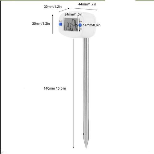TA290不好馨达锈温钢探针土壤湿度计 迷你温湿度 温探针表式湿度