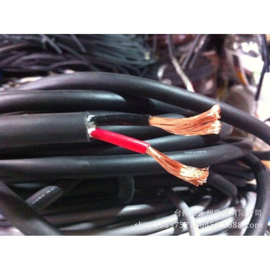 国标2芯2.5平方电线电缆TRVV防冻耐油特软耐磨耐酸抗拉全铜全塑料