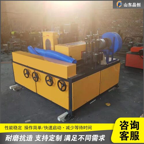 方钢方管抛光机 矩形管自动除锈拉丝机 金属管材外表面抛光打磨机