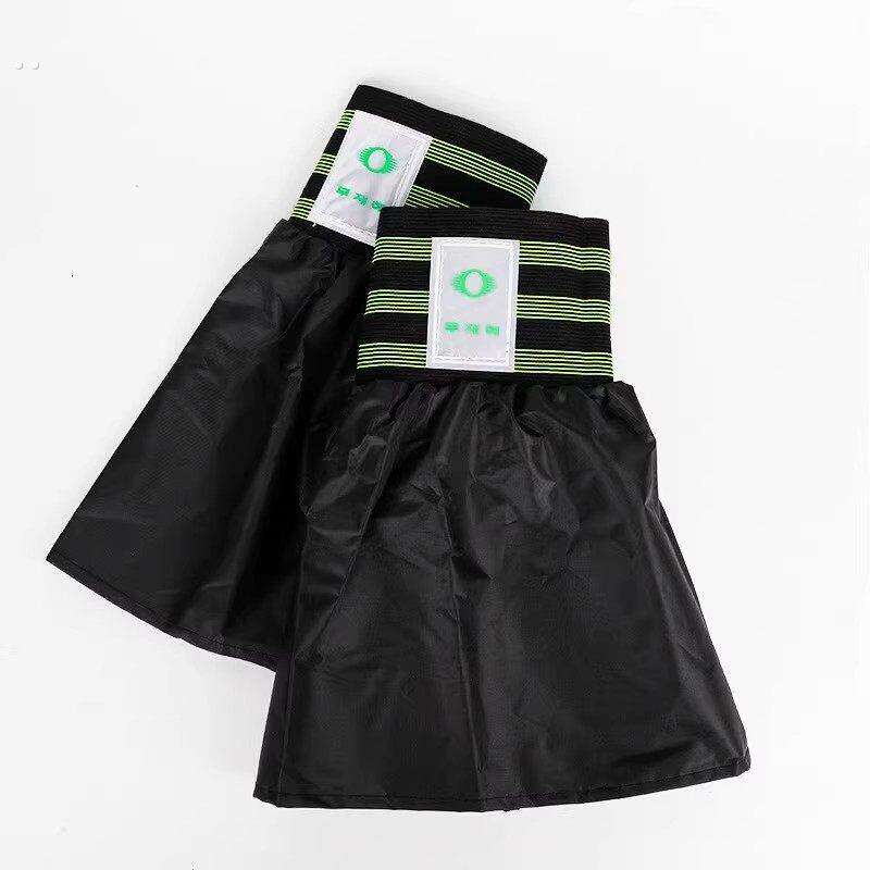 户外登山绑腿加宽加厚工地施工骑行腿套反光扎带高粘束裤带