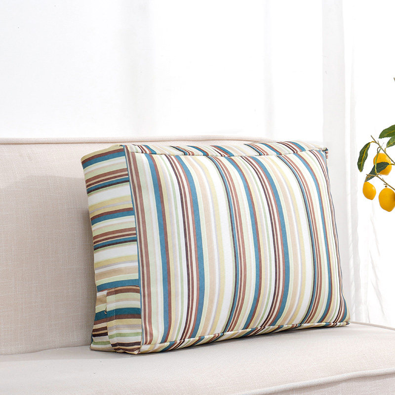 简约条纹沙发靠j背垫定做加工立体靠枕套客厅长方形靠垫大号床头,居家布艺,靠垫/抱枕,淘宝优惠券,粉丝福利购,淘宝优惠卷