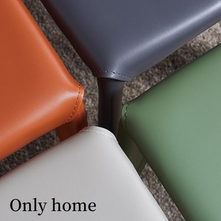 马鞍凳轻奢可叠放客厅餐桌t凳餐厅椅子家用等位凳子简约皮革小方