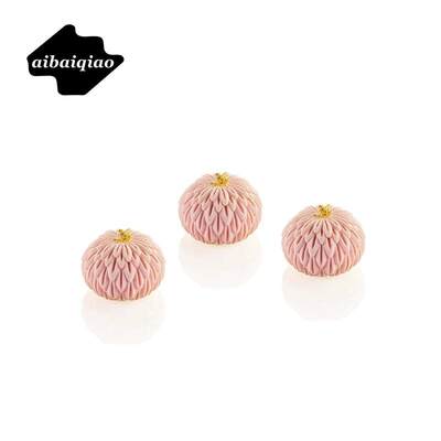 爱百巧 12连kiku菊花甜点慕斯模具 一口甜品西点模茶歇日式糕点模