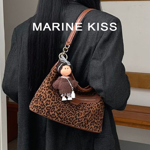MARINEKISS单肩包女通勤托特包