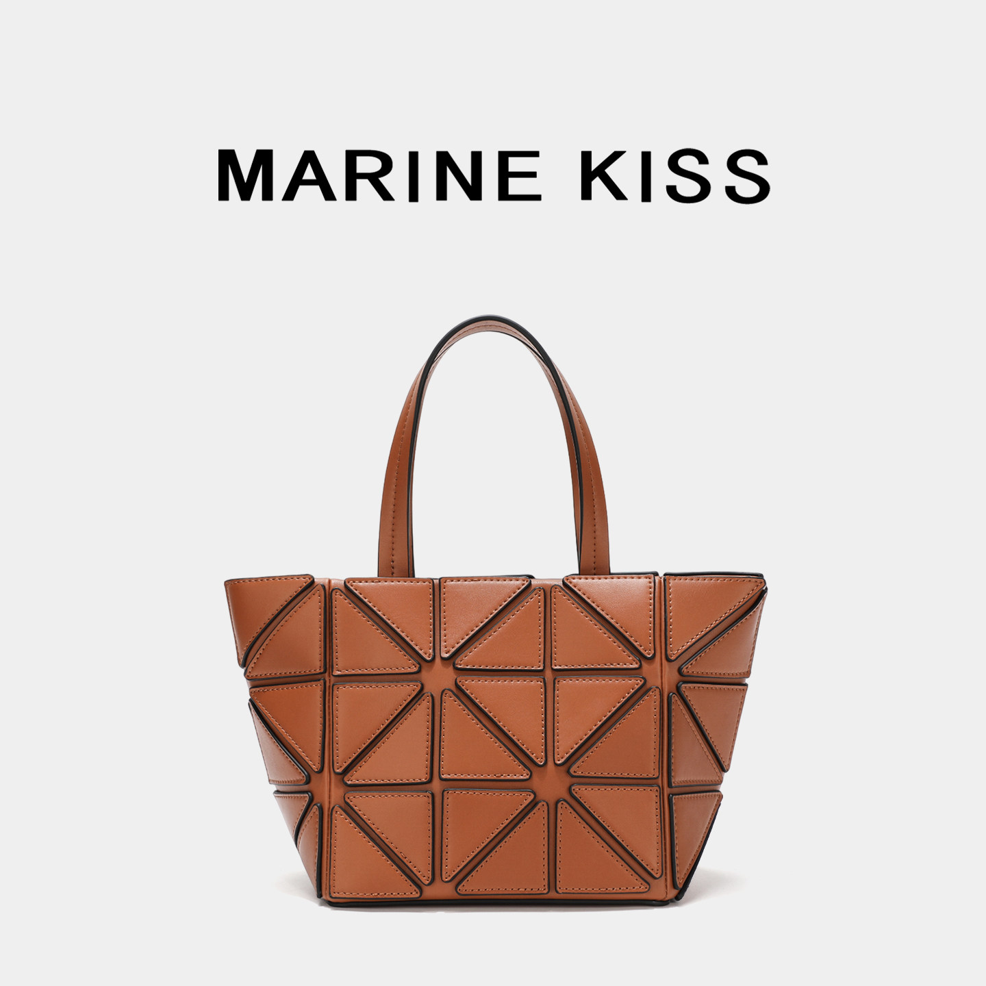 MARINE KISS手提包女高级感轻奢托特包通勤小拎包小众单肩斜挎包