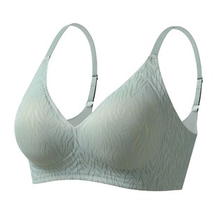 无痕内衣女士文胸无钢圈小胸聚拢上托防下垂美背固定杯收副乳薄款