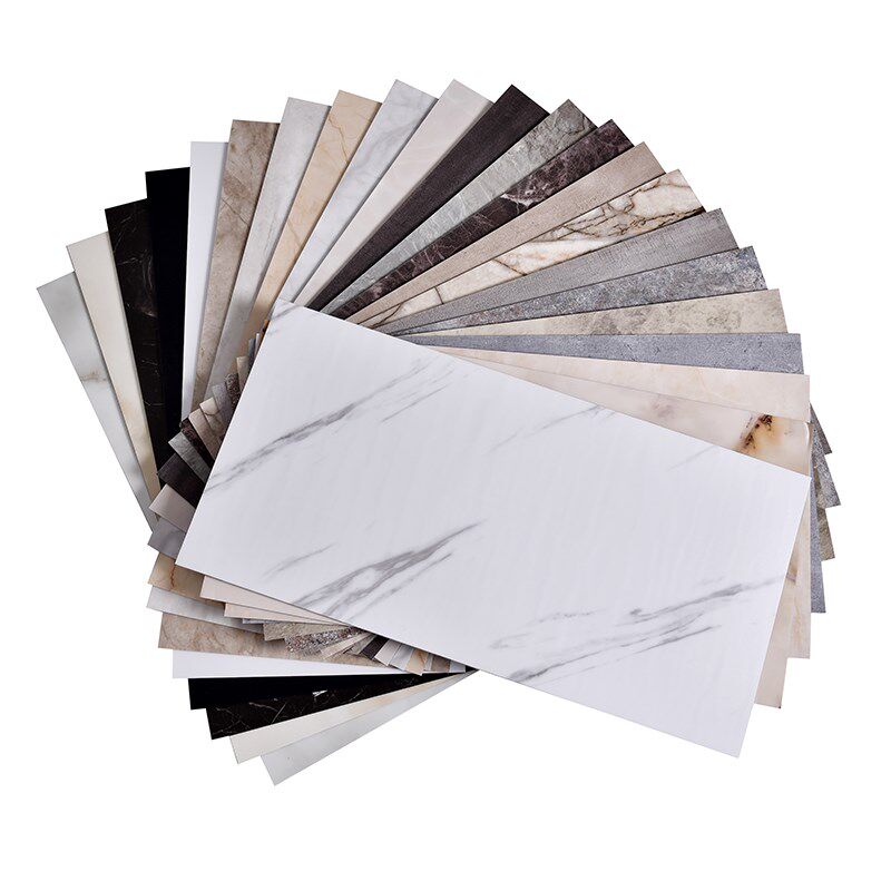 瓷砖贴纸遮丑卫生间墙面翻新装饰背景防水仿大理石铝塑板墙贴自粘