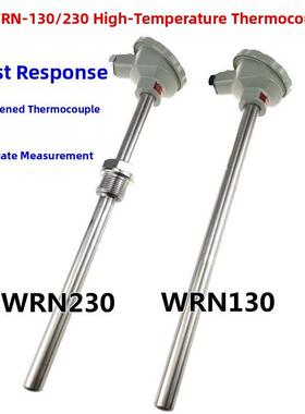 WRN-130/230 K型高温热电偶温度传感器Pt100热电阻温度传感器探头