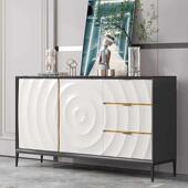 轻奢进门玄关柜门厅柜入户装 饰柜简约现代轻奢餐边柜靠墙储物柜