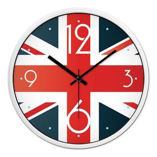 MOMEN/摩门挂钟欧式英伦风挂表客厅创意卧室静音个性时钟表墙壁钟