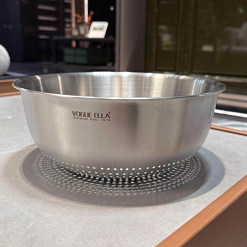 SB-DSL-L【出德国】18/1不锈钢】【贵族体验】洗菜篮水沥篮洗0水,餐饮具,洗菜盆/沥水篮/漏水筛,淘宝优惠券,粉丝福利购,淘宝优惠卷