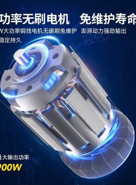 成锂电锯东20V无充电式电链刷锯大容锂电池大量功率手持伐DCCS201